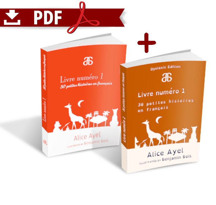 Livre numéro 1 – Pack Standard + Dyslexic Editions